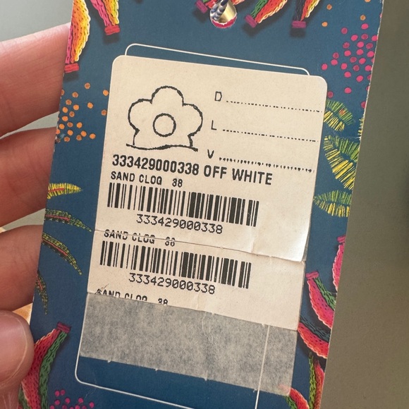 FARM Rio Off White Sand Platform Clog - Picture 9 of 9